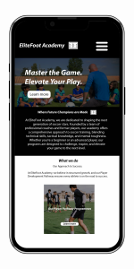 website mobile case study
